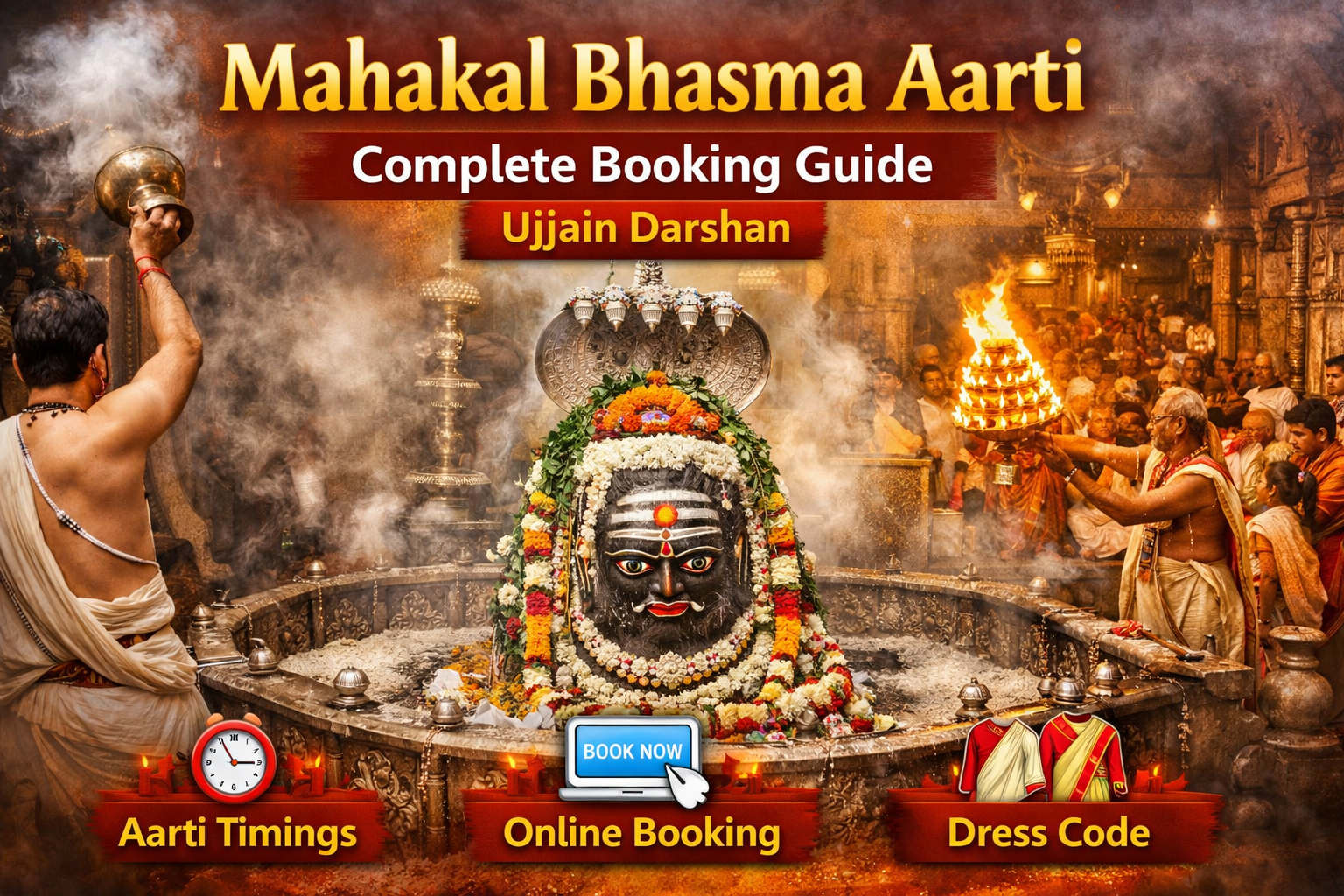 Mahakaleshwar temple Bhasma Aarti