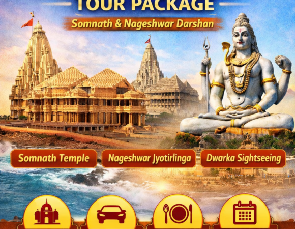 Gujarat Jyotirlinga Tour Package | Somnath Nageshwar Darshan